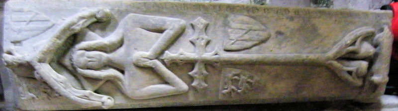 Norton Disney - St Peter Joan Landford mid C14 married William DIsney